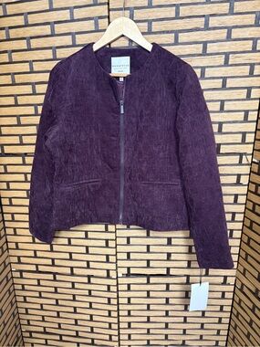 Bagatelle collection purple jacket size medium
